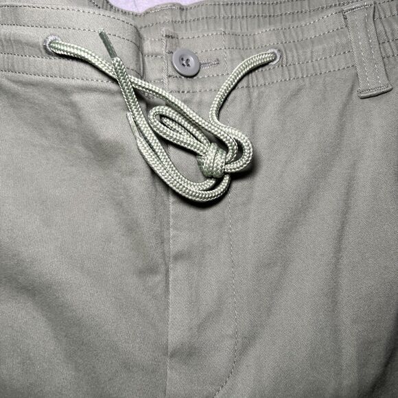 Roundtree Yorke Casuals NWT Mens Shorts Size 42 Straight Fit Drawstring Olive - Picture 3 of 11